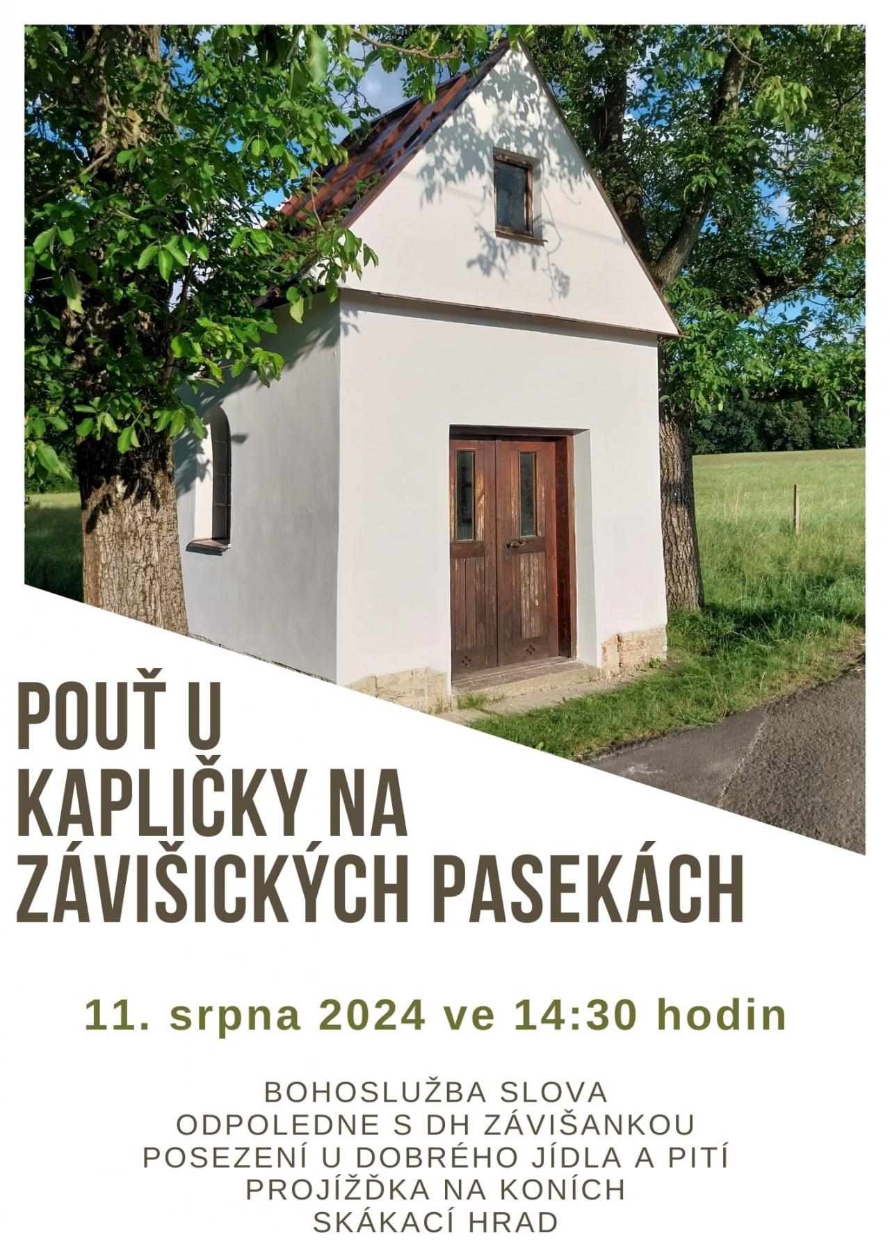 Pouť u kapličky na Pasekách 11.8.