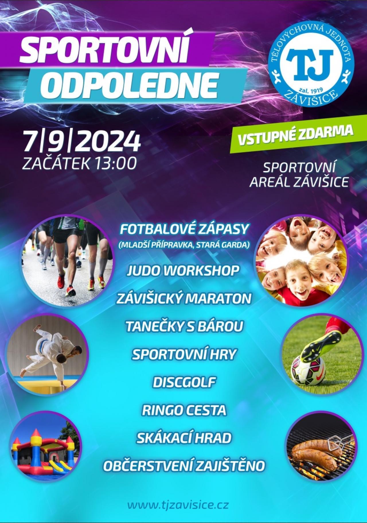 Sportovní odpoledne 8.9.