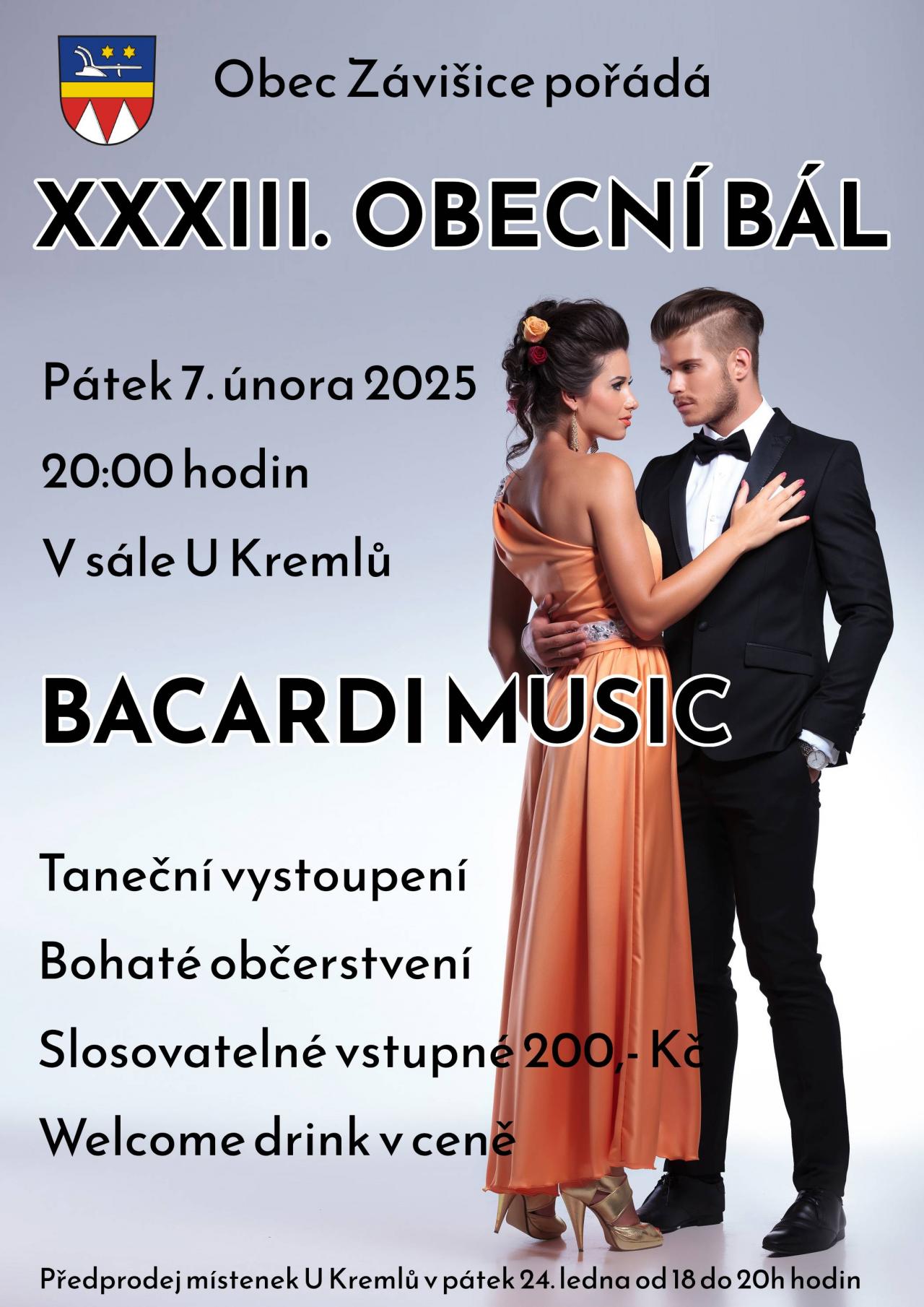 XXXIII. Obecní bál 7.2.